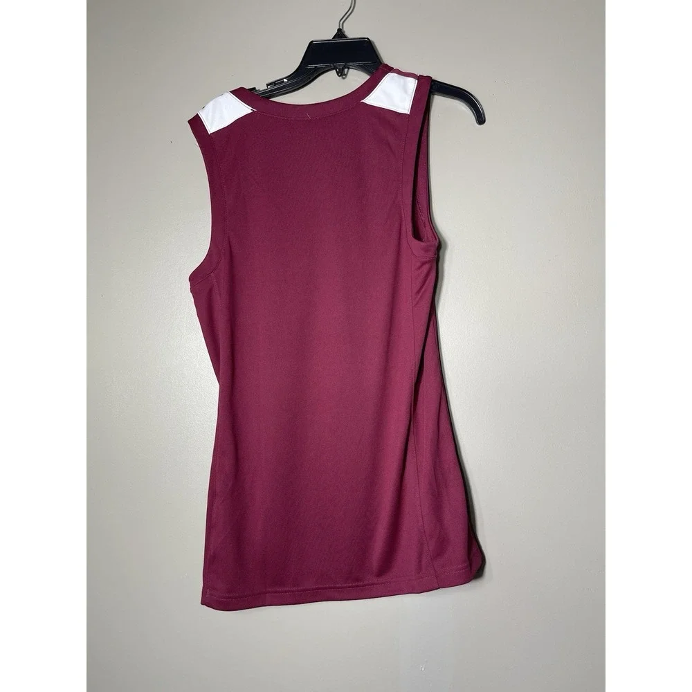 Nike Jordan Men's Dri-fit Basketball Practice Jersey Burgundy/white Size XL NWT